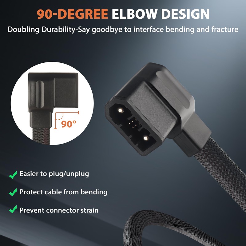 Extra Battery Cable for Delta 2/2 Max/Max/3/3 Plus/3 1500 &