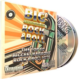 Mr Entertainer Big Karaoke Hits of Rock & Roll - Double CD+G (CDG) Pack. 40 Greatest Ever Rock & Roll Songs