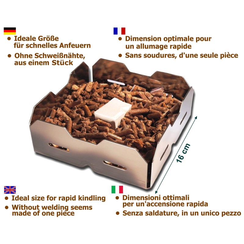 SG4U Fire Lighting Cradle for Starting a Fire in a