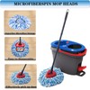 4 Pack Mop Replace Heads for O Cedar Rinse Clean