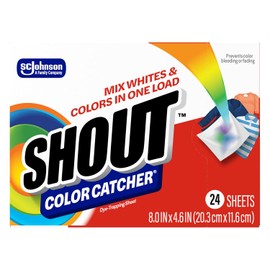 Shout Color Catcher, Dye-Trapping Sheets, 24 Sheets