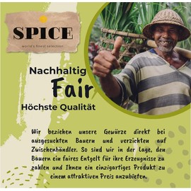 Spice Organic Bourbon Vanilla Powder, 15 g, Organic Bourbon Vanilla Beans Ground from Controlled Organic Cultivation (Madagascar), Real Ground Bourbon Vanilla (Vanilla Powder)