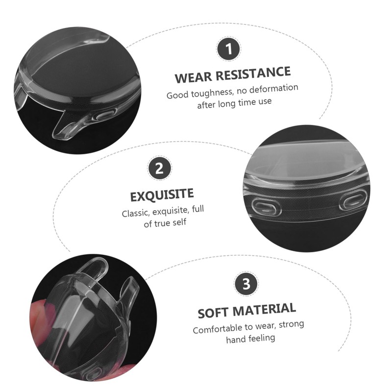 COHEALI 3 Pcs TPU Scratch Watch Shell Cover for Venu