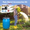 Tujoe 4 Set Rain Barrel Kit Barrel Spigot Kit 3/4