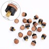 20 Pieces Screw on Tips 10 mm Cue Tips with