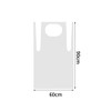 20 pcs Disposable And Plastic Waterproof Apron Barbecue Oil Transparent