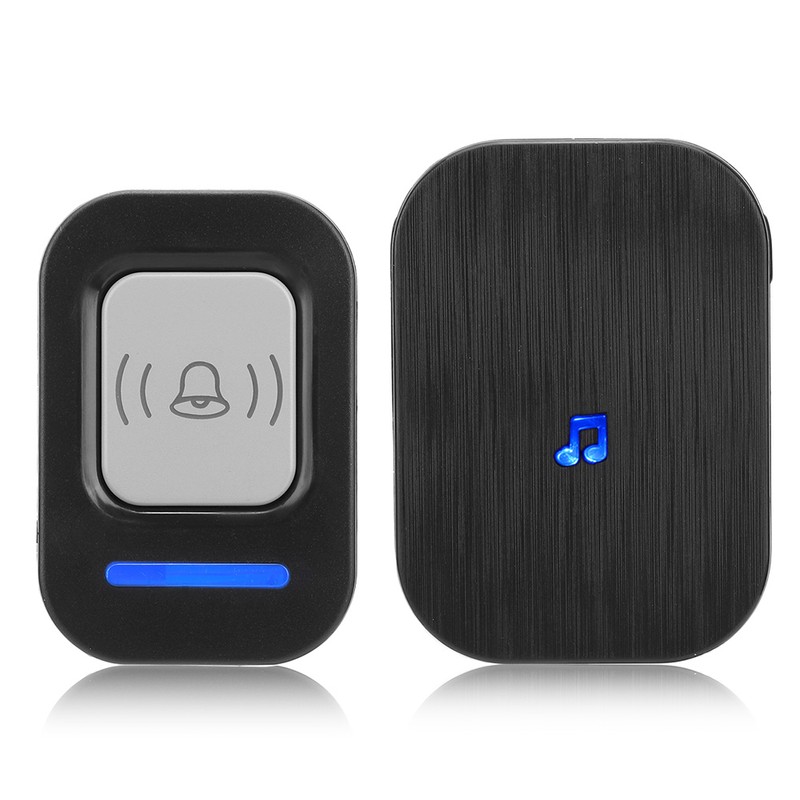 Home Wireless Doorbell 984.3ft Long Distance Music Door Chime Access