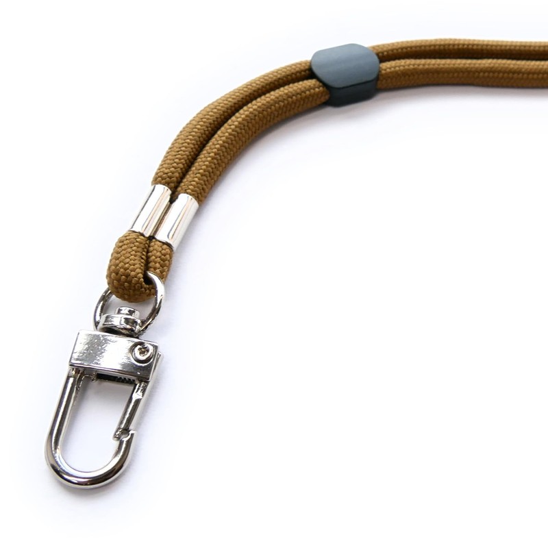 trage.band® Short Adjustable Wrist Strap with Carabiner Hook, Pack of