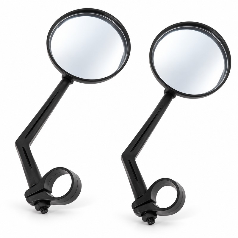 Bike Rearview Mirrors, Set of 2 – 360° Adjustable Convex