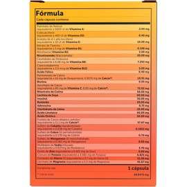 Bomuca - Vivioptal 90 Cápsulas, Vitaminas y Minerales, Libre de Gluten, Formula Alemana