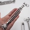 Heavy Duty Turnbuckle 5/16" x 11" Jaw & Jaw,304 Stainless