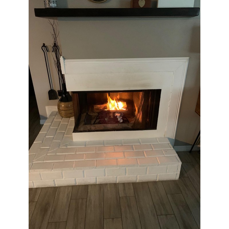 Rocky Mountain Goods Fireplace Grate with Ember Retainer - 1/2”