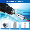 Anglekai Wire Stripping Tool for Drill, 4PCS Wire Stripping Cutter