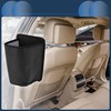 INFINAUTO Car Trash Can Front Seats 6.7" Length 4.7" Width