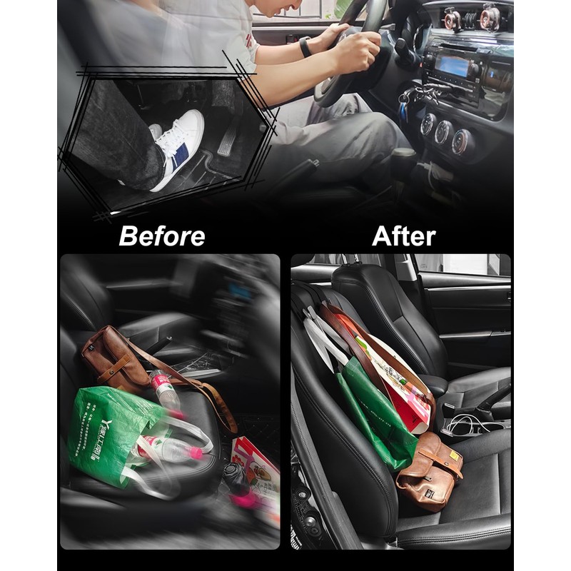 GZSH 2 PCS Car Seat Headrest Hooks Purse Hook for