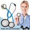 Stethoscope Bell Diaphragm Cover and Eartips Replacement Parts Compatible with