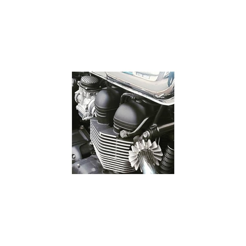 Motone T100 Thruxton MEX001 Exhaust Clamp for Cab Car Fins