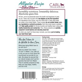 Caru - Soft 'N Tasty Baked Bites All-Natural Dog Treats, Made With Real Salmon, Blueberries And Cranberries