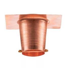 Marrgon Copper Rain Gutter Diverter – 2 Inch Durable Rain Chain Adapter & Hanger