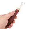 MAGT Leather Edge Creaser, 2.5 mm, Stainless Steel Blade, Wooden