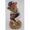 Cooperstown Bears Atlanta Braves 1995 The Windup Ceramic Cooperstown Bear