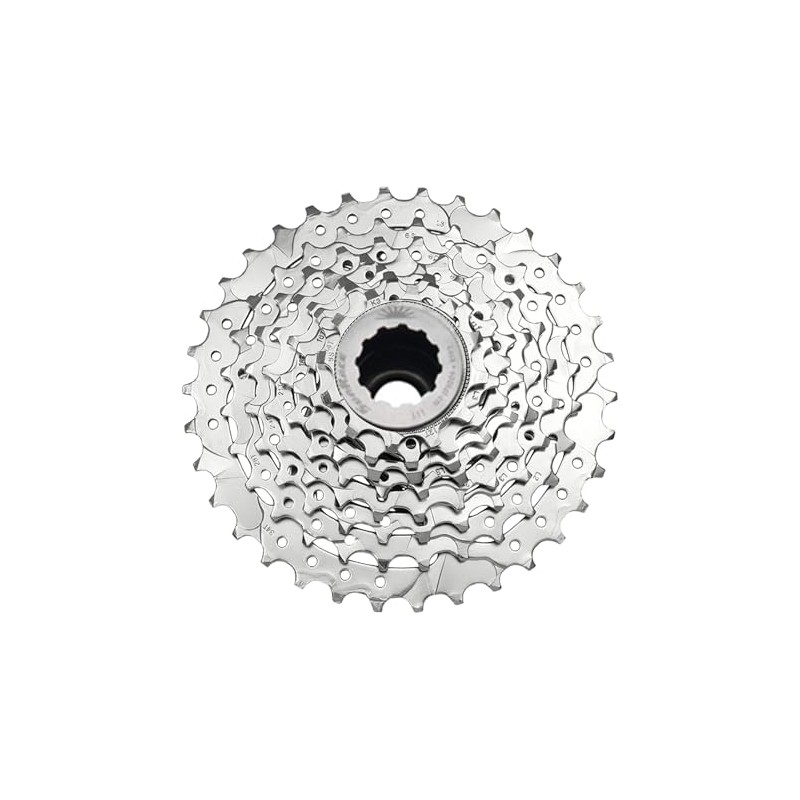 SUNRACE Cassette de Piñones MTB CSM66 8P 1132D Nickel Plata
