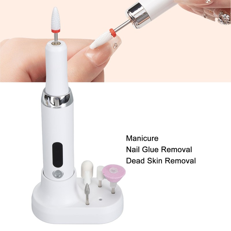 Electric Nail Drill Machine 15000rpm 3 Gears CW and CCW