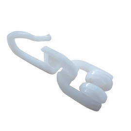 rewagi - Curtain Hooks, Curtain Accessories - T - Rolls with Fltenlaying Hooks - 25 Pieces (Pack of 100)