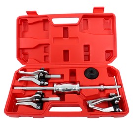 GXYWADY 3 Jaw Gear Bearing Slide Hammer Puller Set for Pulling Out Gears Bearings Internal and External Gear Pulley Puller Kit