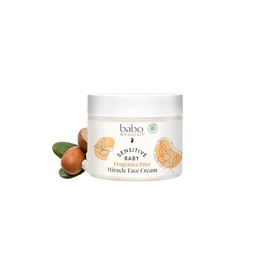 Babo Botanicals Sensitive Baby Fragrance-Free Miracle Cream - Face Moisturizer - For Sensitive Skin - Calendula, Shea Butter, Coconut Oil - EWG Verifi