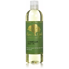 LIQUID GOLD 12 Oz Liquid Gold Camellia Seed Oil 100% Pure & Organic for Skin Hair and Health