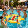2-in-1 Inflatable Pool Game Set for Kids & Adults –