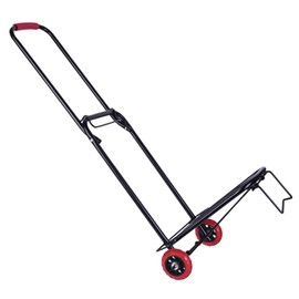 dilixuan Folding Lightweight Hand Truck,2 Wheels Shopping Cart Easy-to-Store Utility Dolly for Personal,Moving, Travel and Shopping Use - 80 Pounds Weight Capacity, Black