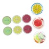 TOVINANNA 5pcs Fruit Design Mini Pads for Travel Portable Automatic