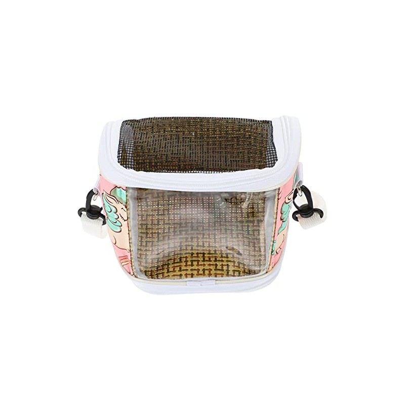 Mipcase Transportín para Hámster Bolsa De Transporte para Animales Pequeños