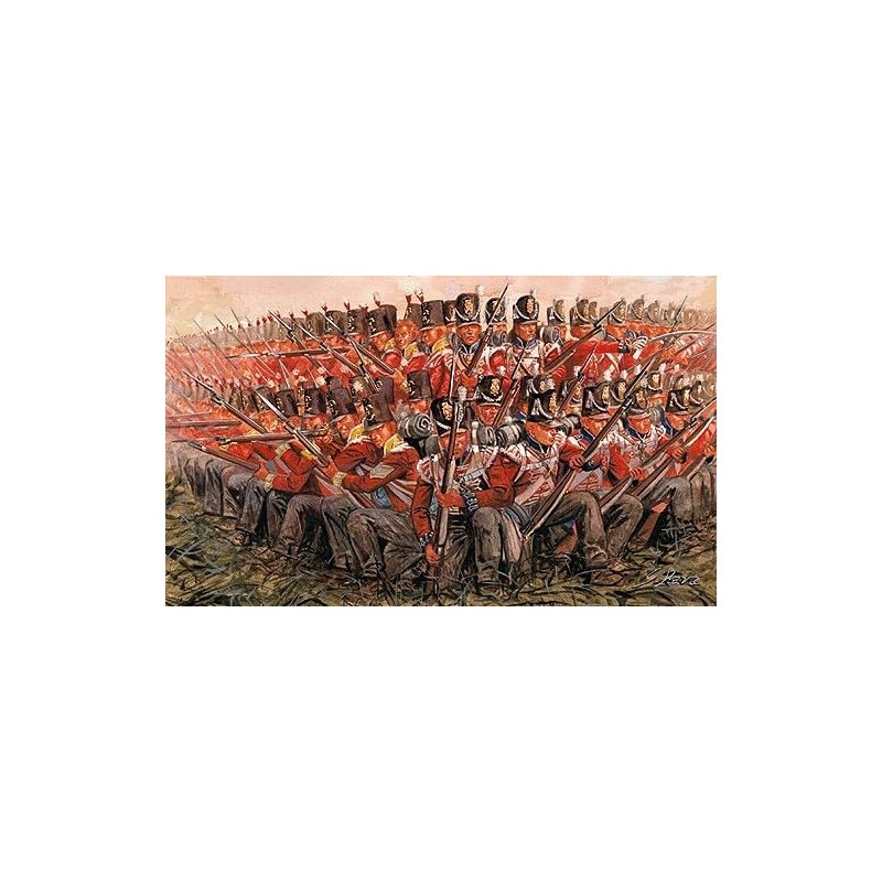 Italeri 510006095 - 1:72 Napoleon Kriege - Brit Infanterie 1815