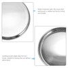 DOITOOL Stainless Steel Bar Stool Seat Replacement 11.7 Inch Round