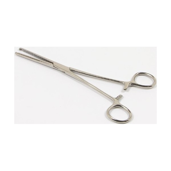 Kocher Surgical Forceps 6 inches Straight 1x2 Teeth