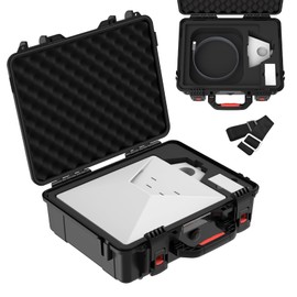 MEKEET Starlink Mini Case, IP67 Waterproof Hard case Fits Star Link Mini Dish, Portable Shoulder Dual Carry Options with Precision Cut Foam For Starlink Accessories,Ideal for Travel and Camping