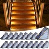VOLISUN Solar Step Lights for Outside, Solar Stair Lights Outdoor