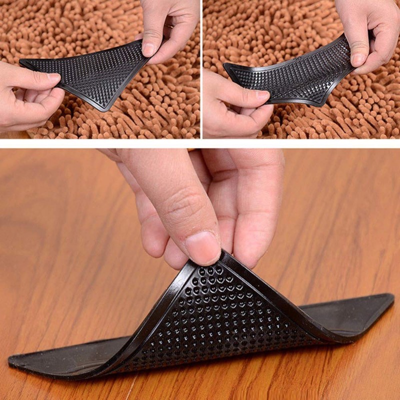 LatestBuy Non Slip Anti Skid Reusable Carpet Mat Rug Grippers
