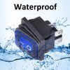 ETOPARS Pack of 3 12 V 20 A Rocker Switch