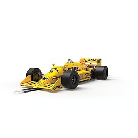 Scalextric Lotus 99T Camel #11 1987 Monaco Grand Prix Satoru Nakijima 1:32 Slot Race Car C4355, Yellow