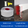 COUKIU Flexible Baseboard Molding Trim, 3 Inch x 20 Feet