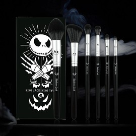 Nightmare before Christmas Makeup Brushes Set Nightmare before Christmas Gifts for Women Girl Magic Eye Shadow Eyeliner Blending Lip Brush
