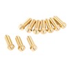 Depisuta 10PCS Brass 3D Printer Nozzle Kit, Replacement Hotend Extruder