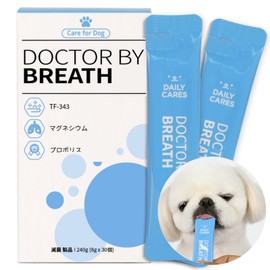 ドクターバイ ブレス 犬サプリメント TF-343 マグネシウム プロポリス キトサン 液状タイプ 30本(240g) (1)