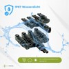SOLARTRONICS 2 Pairs Y Connectors for Solar Cable Photovoltaic 4-Way