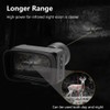 Infrared Night Vision Goggles 3in Display 800M Viewing Range 4K