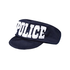 COSLAND Baby Boys' Police Hat, Navy, 12-18 Months